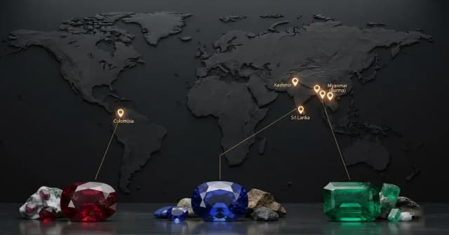 Where Do the World's Best Rubies, Sapphires, and Emeralds Actually Come From?