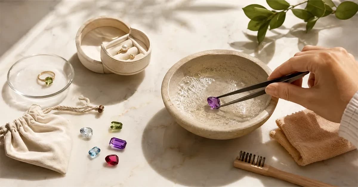 Gemstone Care Guide: How to Clean, Store & Protect Every Type of Gemstone